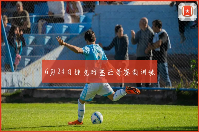 6月24日捷克对墨西哥赛前训练
